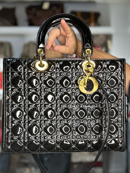 Dior Handbags - DIOR LADY DIOR BAG